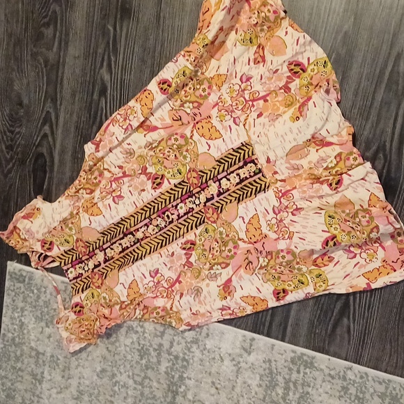 Free People Dresses & Skirts - Free people Summer in Tulum Tunic dress Linen & viscose M